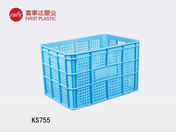 KS755網孔塑料周轉箱 KS755網孔塑料周轉箱